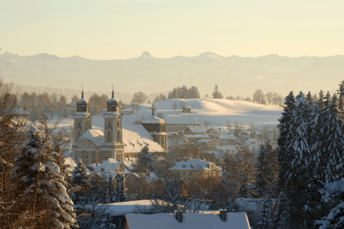 Lindenberg im Allgäu im Winter