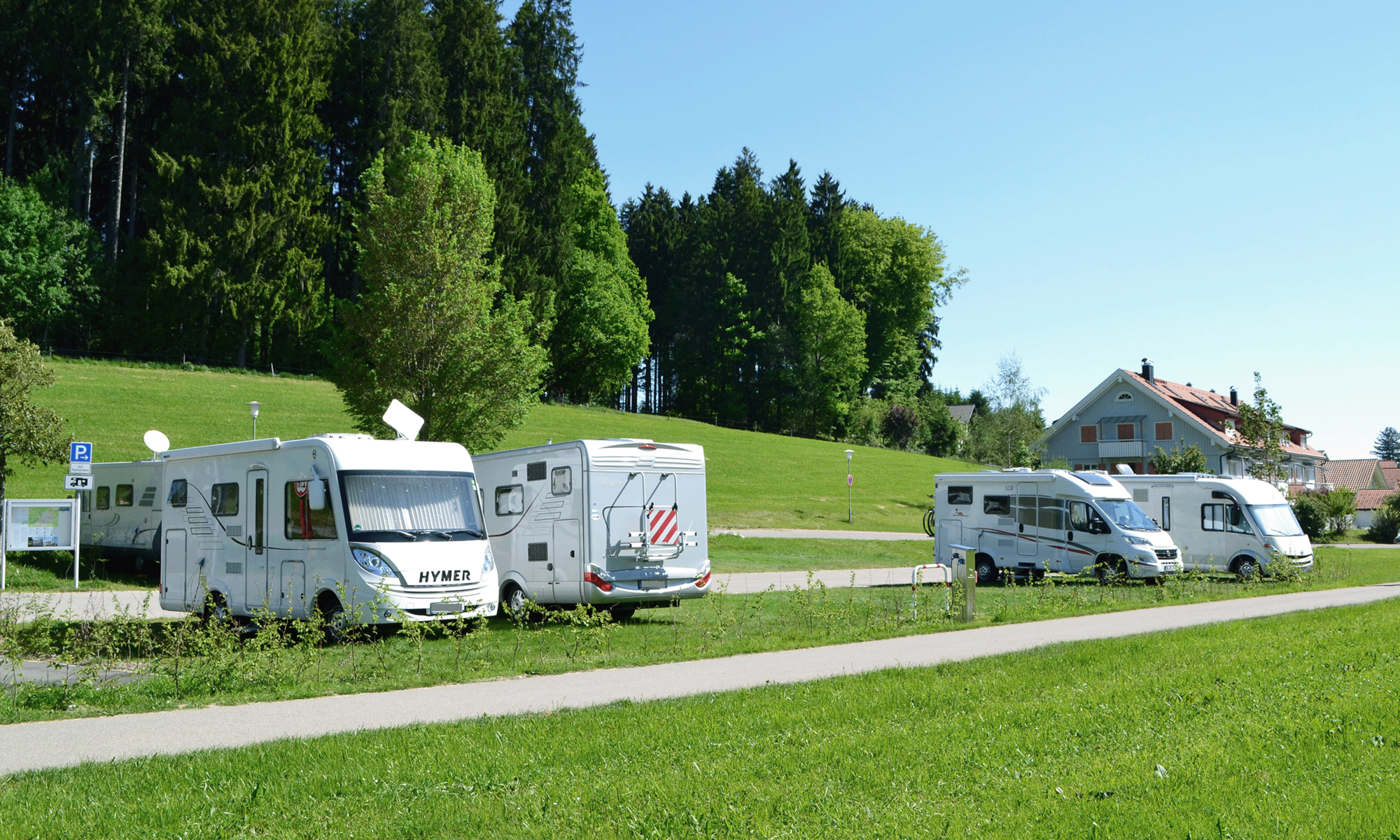 Wohnmobilstellplatz