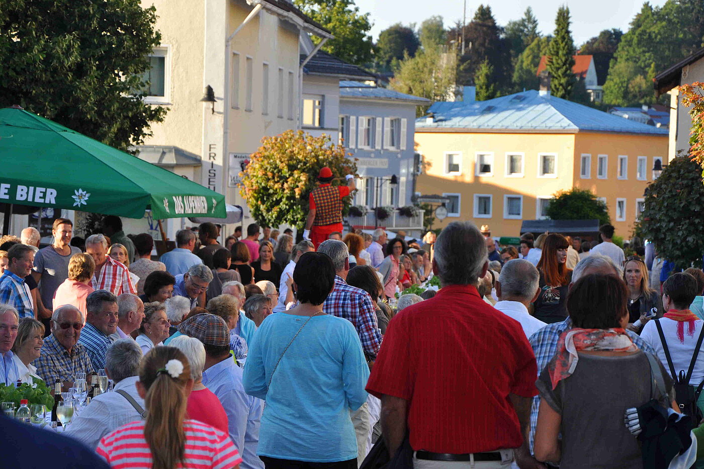 Menschen in der Innenstadt